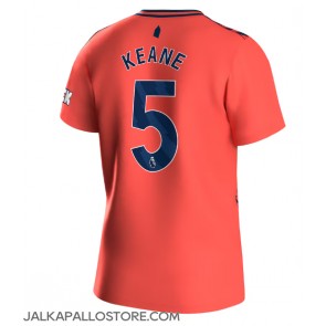 Everton Michael Keane #5 Vieraspaita 2023-24 Lyhythihainen